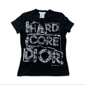 Dior Hard Core Black T-Shirt